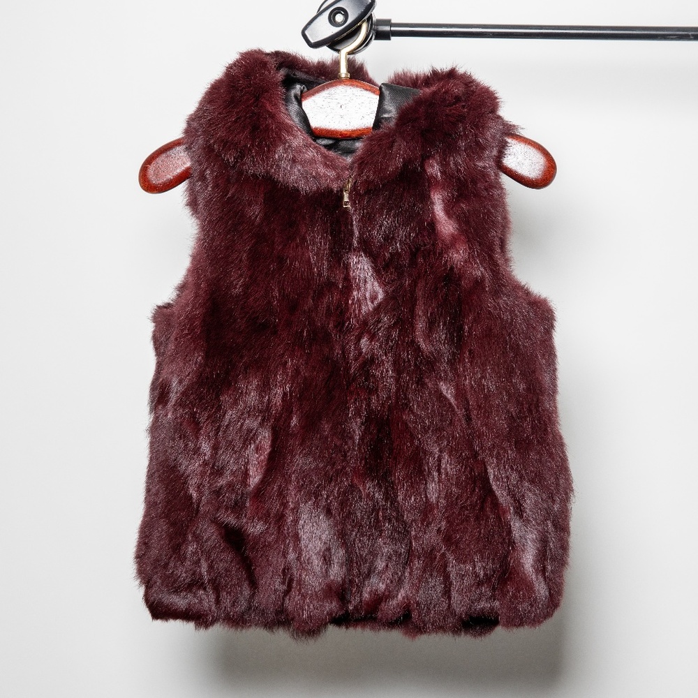 Surell Genuine Rabbit Fur Vest (Bloomingdales)